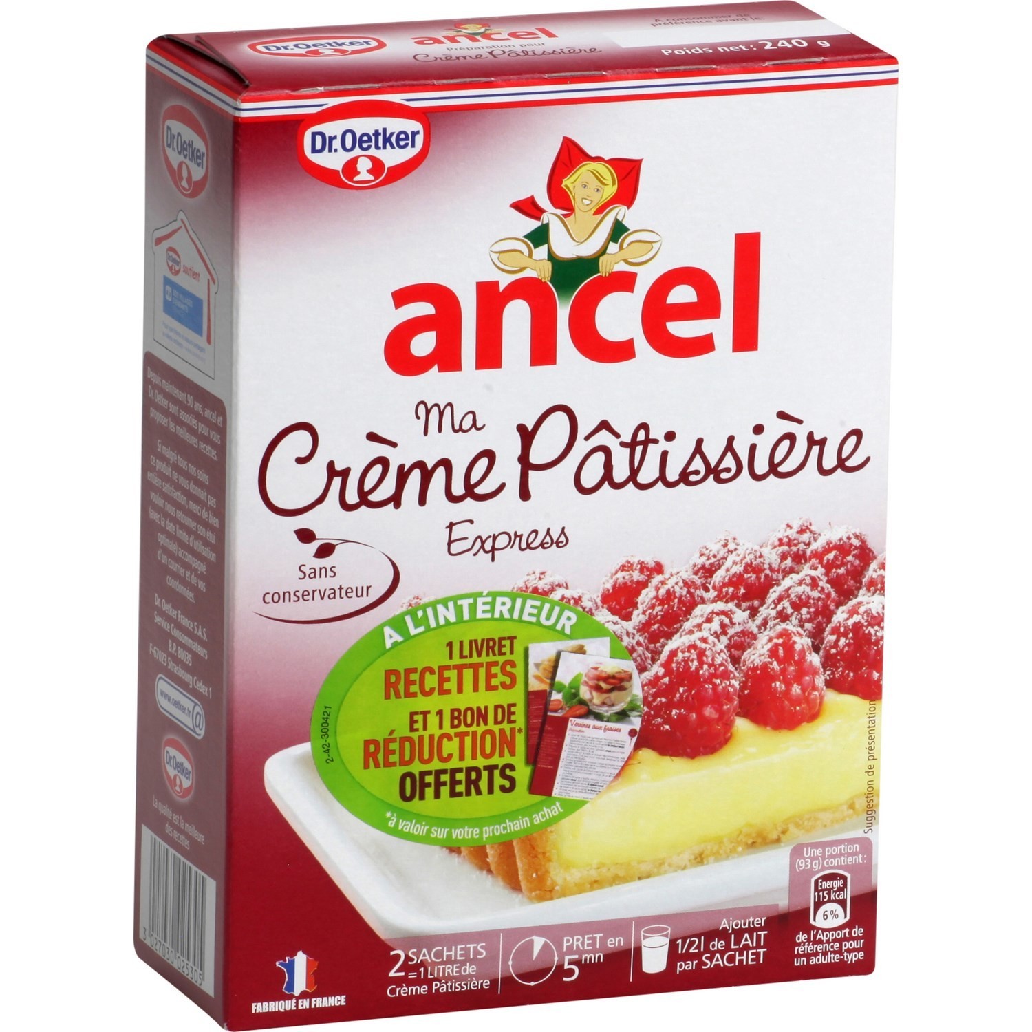Creme patissiere 2doses 